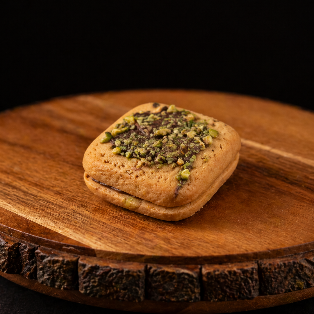 Stuffed Butter Cookie with Pistachio